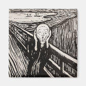 Edvard Munch de schermfoto die beroemd is Magneet (Voorkant)