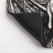 Edvard Munch de schermfoto die beroemd is Muismat (Hoek)