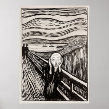 Edvard Munch de schermfoto die beroemd is