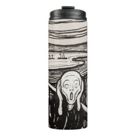 Edvard Munch de schermfoto die beroemd is Thermosbeker