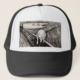 Edvard Munch de schermfoto die beroemd is Trucker Pet