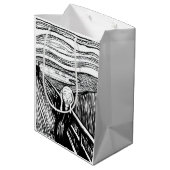Edvard Munch - De schermlithograaf Medium Cadeauzakje (Achterkant Gekanteld)