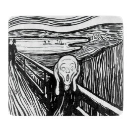 Edvard Munch - De schermlithograaf Snijplank