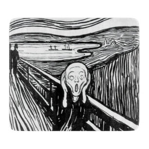 Edvard Munch - De schermlithograaf Snijplank
