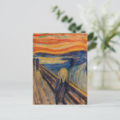 Edvard Munch - De Schreeuw 1893 Briefkaart (Staand voorkant)