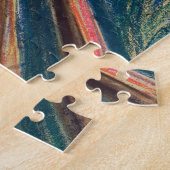 Edvard Munch - De Schreeuw 1895 Legpuzzel (Zijkant)