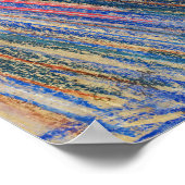 Edvard Munch - De Schreeuw 1895 Poster (Hoek)