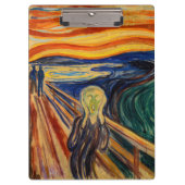 Edvard Munch - De Schreeuw 1910 Klembord (Voorkant)