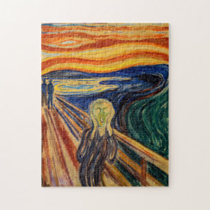 Edvard Munch - De Schreeuw 1910 Legpuzzel