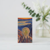 Edvard Munch De Schreeuw 1910 Visitekaartje (Staand voorkant)