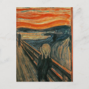 Edvard Munch - De Schreeuw Briefkaart