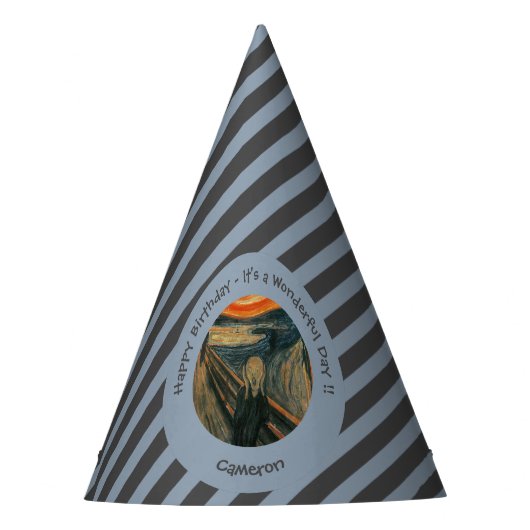 Edvard Munch De Schreeuw Feest Items Collectie Feesthoedjes (Voorkant)