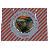 Edvard Munch De Schreeuw Feest Items Collectie Groot Cadeauzakje (Voorkant)