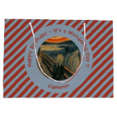 Edvard Munch De Schreeuw Feest Items Collectie Groot Cadeauzakje (Achterkant)