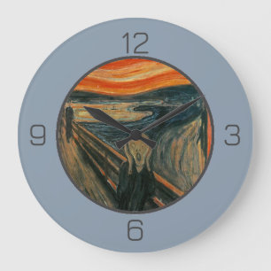 Edvard Munch De Schreeuw Feest Items Collectie Grote Klok