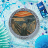 Edvard Munch De Schreeuw Feest Items Collectie Papieren Bordje (Feest)