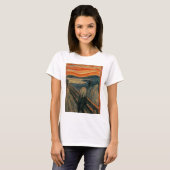 Edvard Munch - De Schreeuw T-shirt (Voorkant volledig)