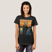 Edvard Munch, "De schreeuw" T-shirt (Voorkant volledig)