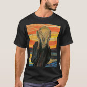 Edvard Munch, "De schreeuw" T-shirt (Voorkant)