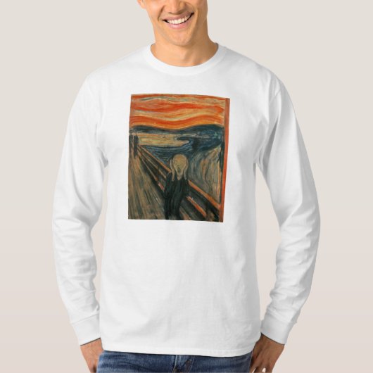 Edvard Munch - De Schreeuw T-shirt (Voorkant)