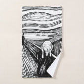 Edvard Munch - De Scream Lithografie Bad Handdoek (Handdoek)