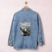 Edvard Munch - De Scream Lithografie Denim Jacket (Hangar)