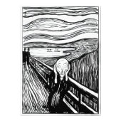 Edvard Munch - De Scream Lithografie Foto Afdruk (Voorkant)