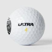 Edvard Munch - De Scream Lithografie Golfballen (Logo)