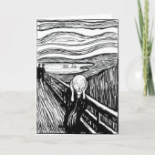 Edvard Munch - De Scream Lithografie Kaart (Voorkant)