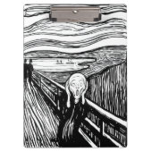 Edvard Munch - De Scream Lithografie Klembord (Voorkant)