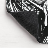 Edvard Munch - De Scream Lithografie Muismat (Hoek)