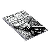 Edvard Munch - De Scream Lithografie Notitieboek (Rechterzijde)