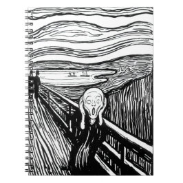 Edvard Munch - De Scream Lithografie Notitieboek