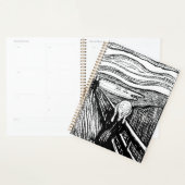 Edvard Munch - De Scream Lithografie Planner (Display)