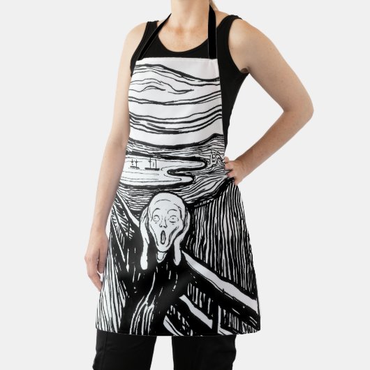 Edvard Munch - De Scream Lithografie Schort (Insitu)