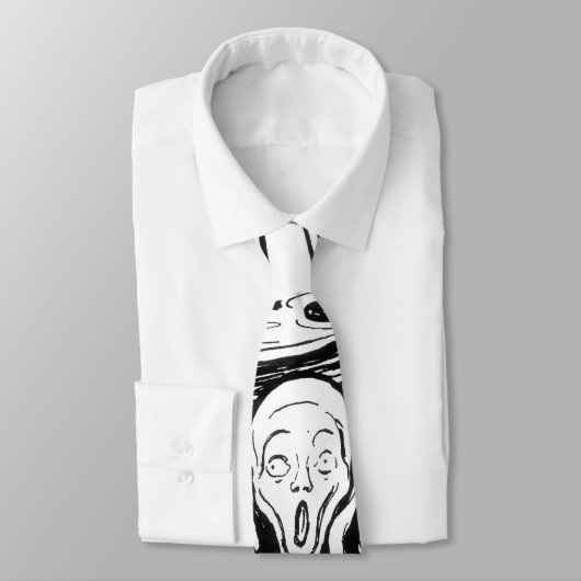 Edvard Munch - De Scream Lithografie Stropdas (Gebonden)