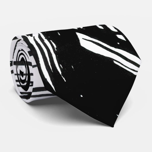 Edvard Munch - De Scream Lithografie Stropdas (Opgerold)