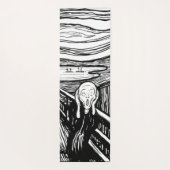 Edvard Munch - De Scream Lithografie Yogamat (Achterkant)