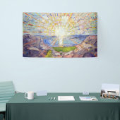 Edvard Munch - De Zon 1911 Spandoek (Beurs)