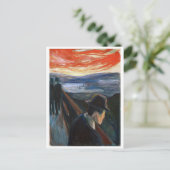 Edvard Munch Despair Briefkaart (Staand voorkant)