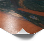 Edvard Munch - Dood in de Sickroom Foto Afdruk (Hoek)