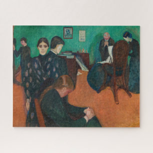 Edvard Munch - Dood in de Sickroom v1 Legpuzzel