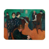 Edvard Munch - Dood in de Sickroom v1 Magneet (Horizontaal)
