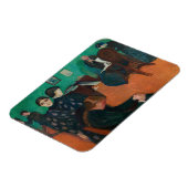 Edvard Munch - Dood in de Sickroom v1 Magneet (Linkerzijde)