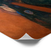 Edvard Munch - Dood in de Sickroom v1 Poster (Hoek)