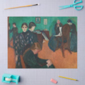 Edvard Munch - Dood in de Sickroom v1 Tissuepapier (Craft)