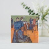 Edvard Munch - Dood in de Sickroom v2 Kaart (Staand voorkant)