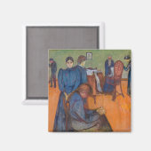 Edvard Munch - Dood in de Sickroom v2 Magneet (Voorkant / Achterkant)