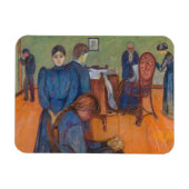 Edvard Munch - Dood in de Sickroom v2 Magneet (Horizontaal)
