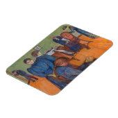 Edvard Munch - Dood in de Sickroom v2 Magneet (Linkerzijde)